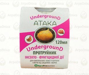 Протруйник Атака Underground, 120 мл AG999254 фото