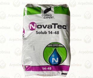 NovaTec&reg; Solub 14-48 - Водорозчинне добриво з інгібітором нітрифікації та високим вмістом фосфору, 25 кг AG99965 фото