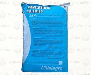 Комплексне водорозчинне добриво Master (Мастер) 18.18.18 + 3 MgO, 25 кг AG999180 фото