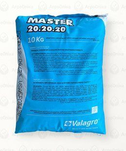 Комплексне водорозчинне добриво Master (Мастер) 20.20.20, 10 кг AG999184 фото