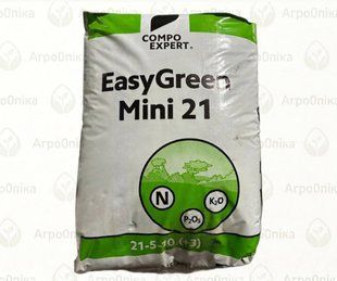Професійне добриво для газонів EasyGreen Mini 21 (21-5-10+3MgO+TE), 25 кг AG99994 фото